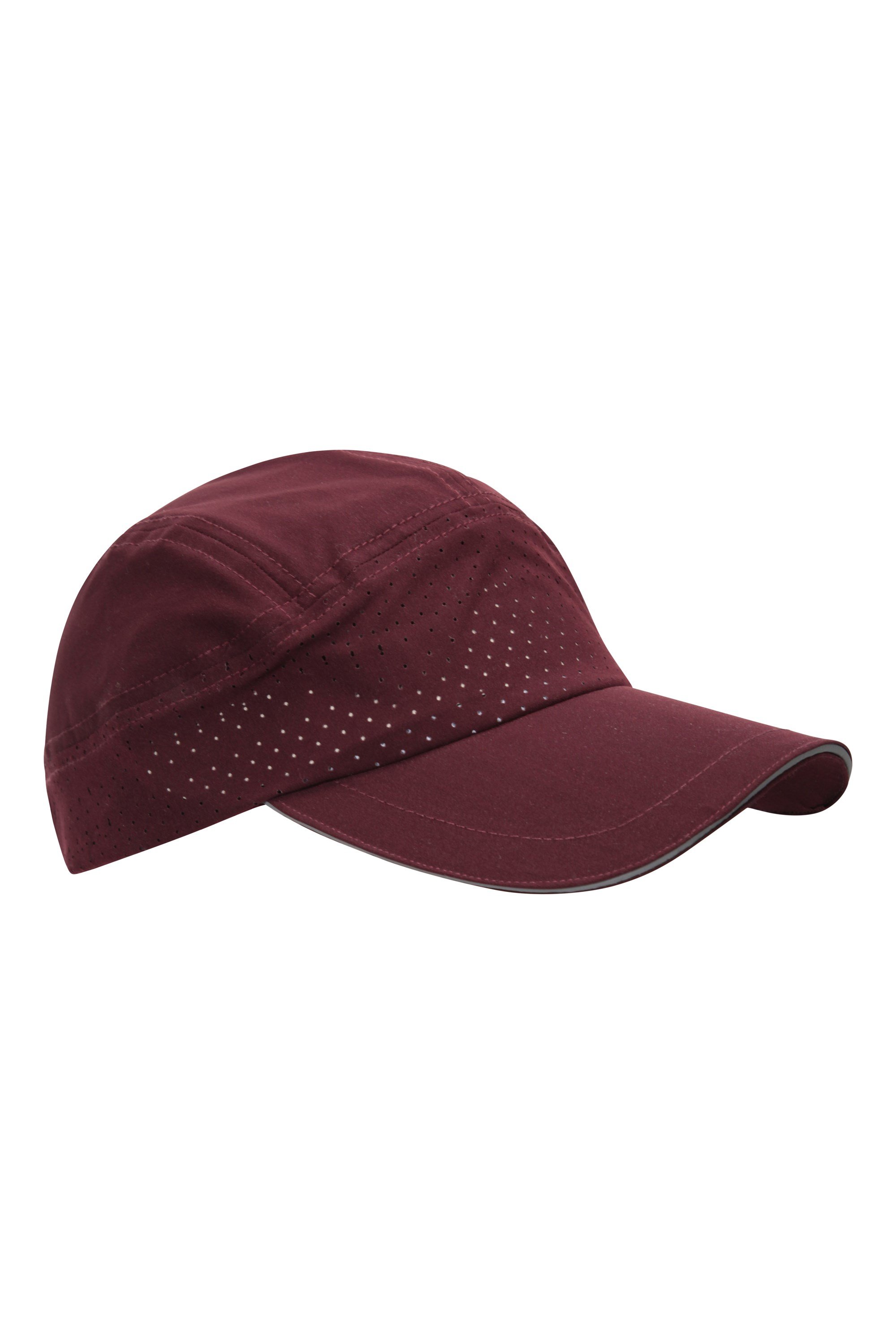 Shine Womens Reflective Cap - Burgundy