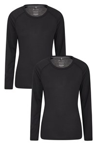 TERODACO Womens Thermal Shirts Fleece Lined Long Sleeve Quick Dry Shirt Ski  Base Layer Sun Protection Athletic Workout Tops Compression Shirt for Women  with Thumb Holes 5021 Black XS at  Women's