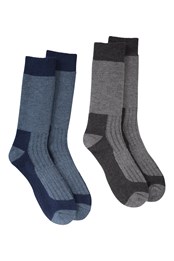 Explorer Mens Merino Thermal Socks 2-Pack