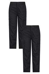 Active Kids Trousers Multipack Black