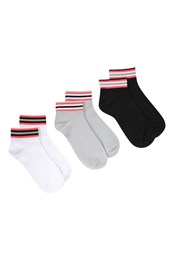 Womens Recycled Active Socks Multipack