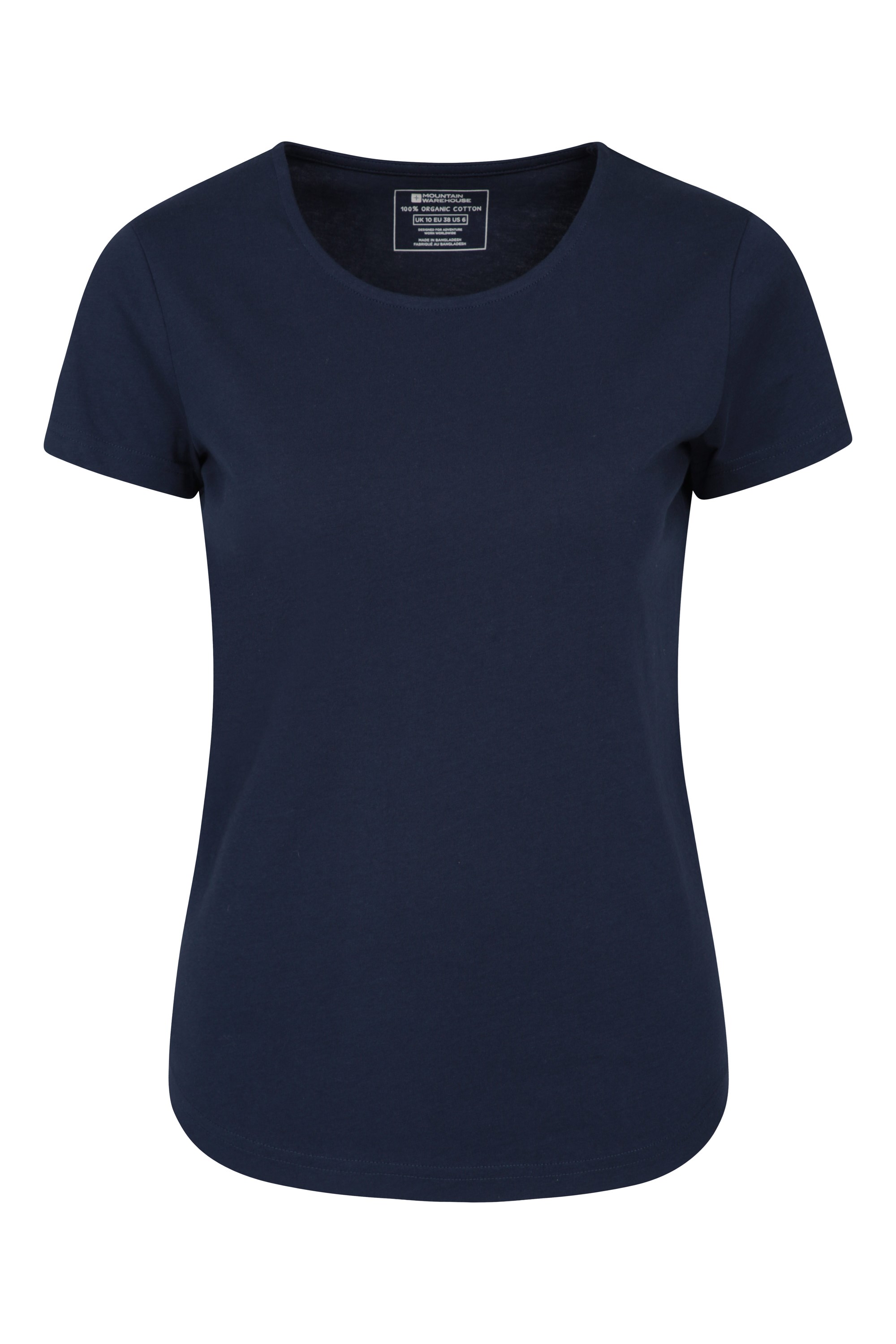 T-Shirt Organique Easy Femme - Bleu Marine