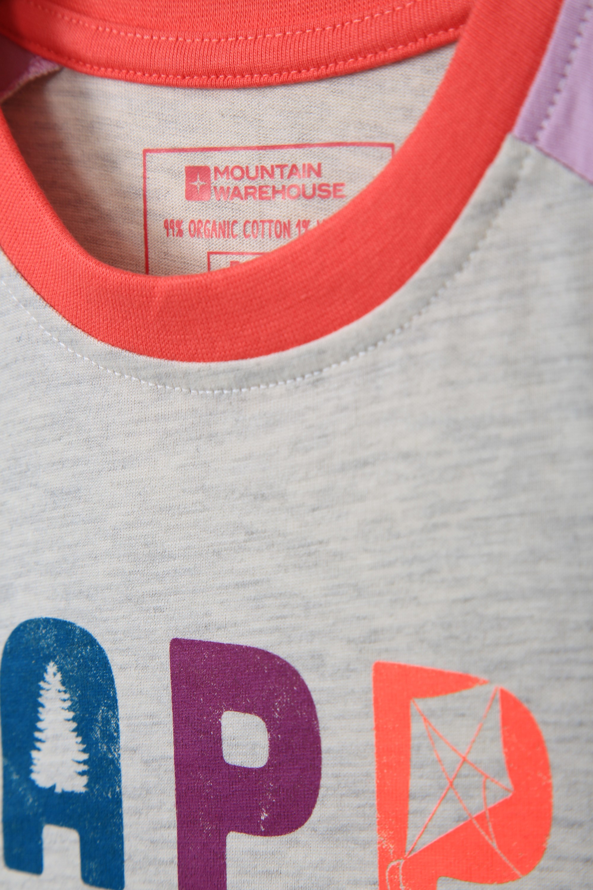 Mountain Warehouse Mountain Warehouse Kids Happy Go Lucky T-Shirt Cotton Tee Casual Lightweight Top 