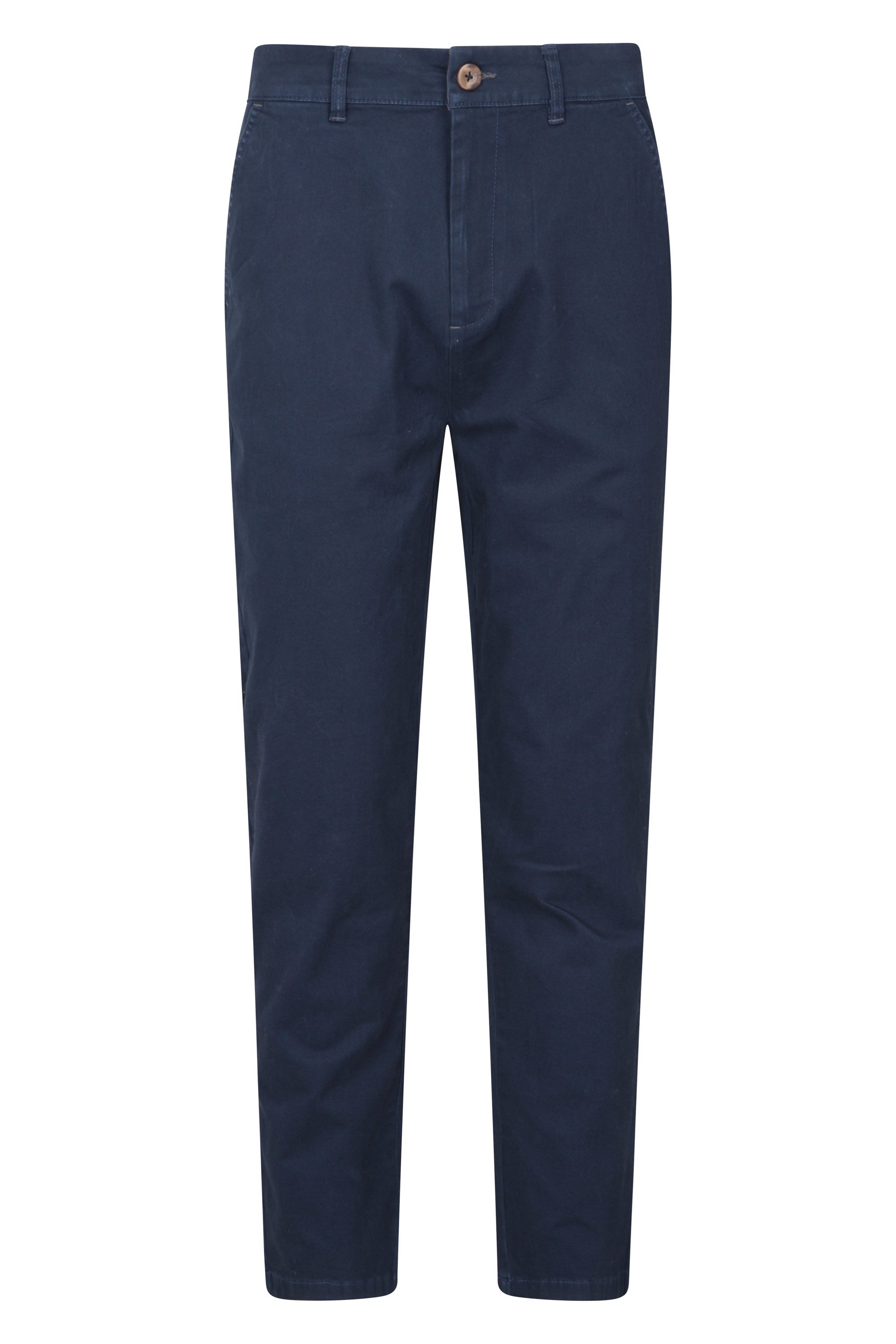 Pantalon Chino Woods Homme - Long - Bleu Marine