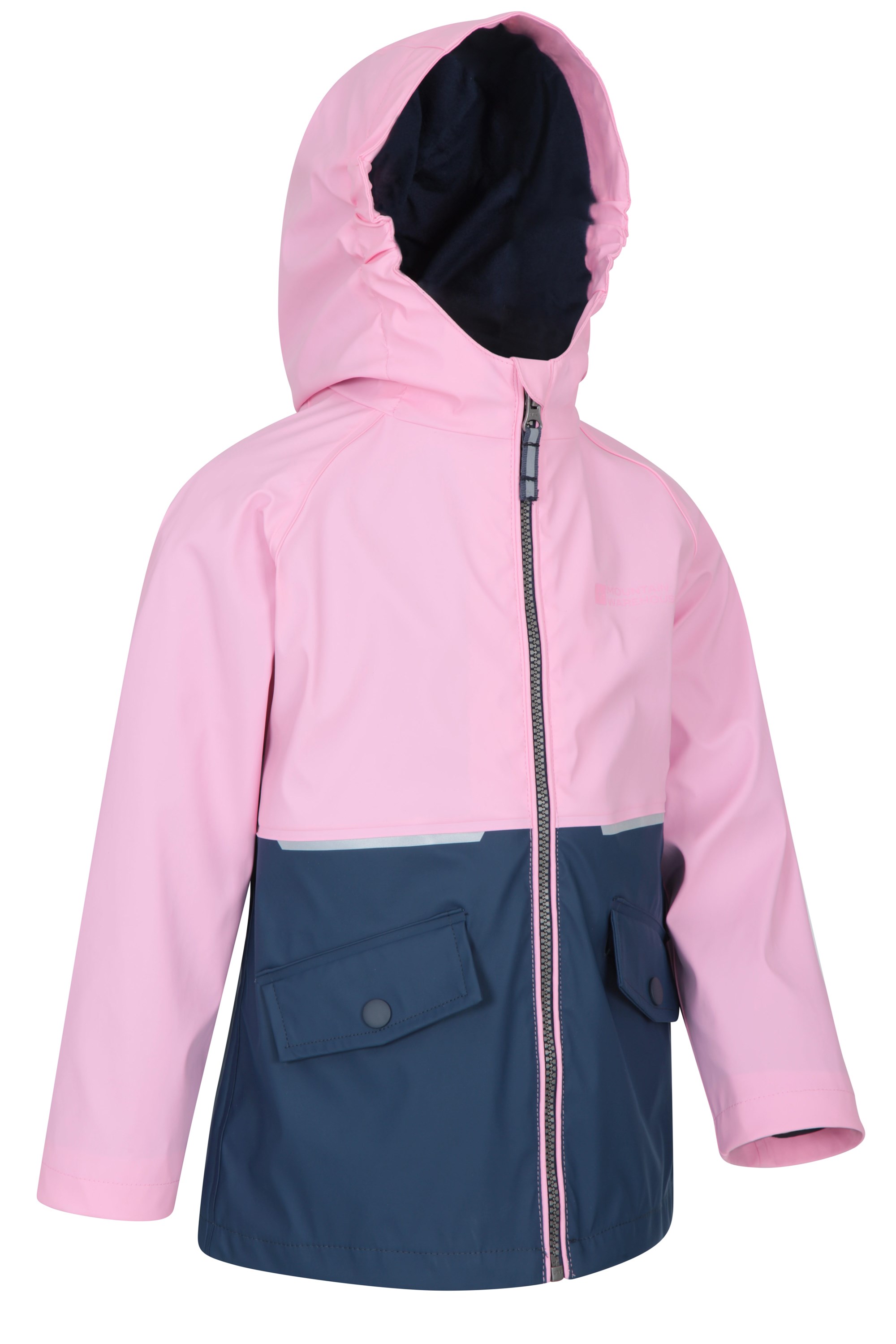 Outdoors Mountain Warehouse Splash Kids Rain Jacket Girls /& Boys