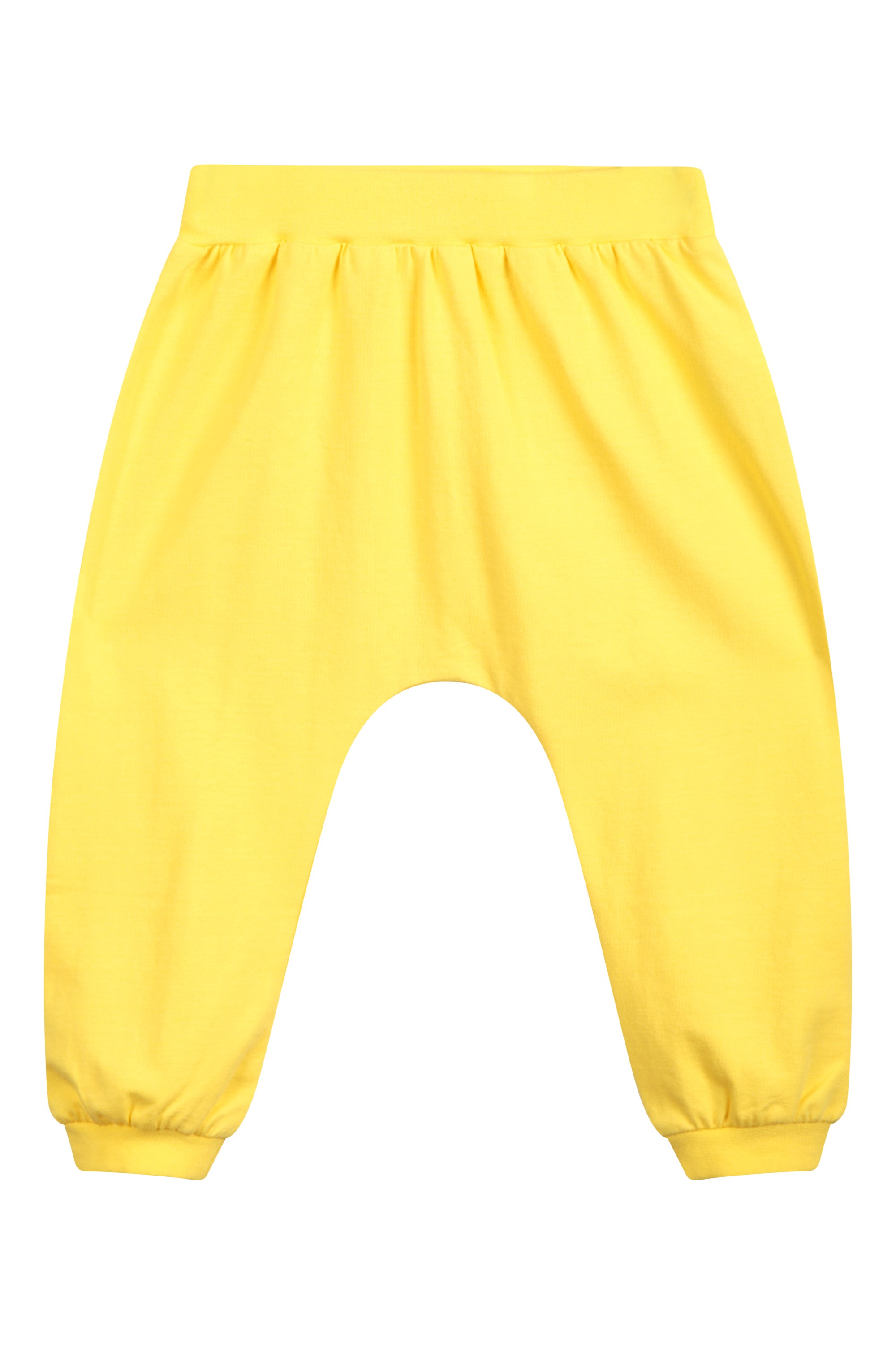 Baby Cuffed Tracksuit Bottoms - Yellow
