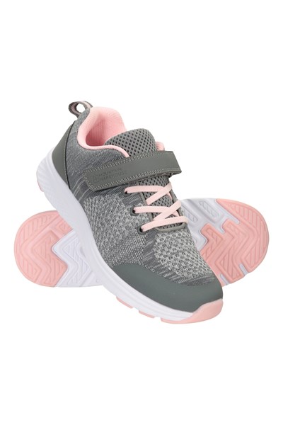 Recycled Kids Active Shoes - Grey