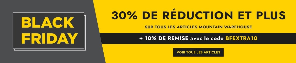 Découvrez Toutes Les Offres Black Friday | Mountain Warehouse FR