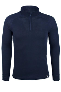 Merino Zip Top