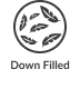 DOWN FILLED 