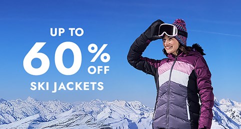 B2: Up to 60% off Ski Jackets