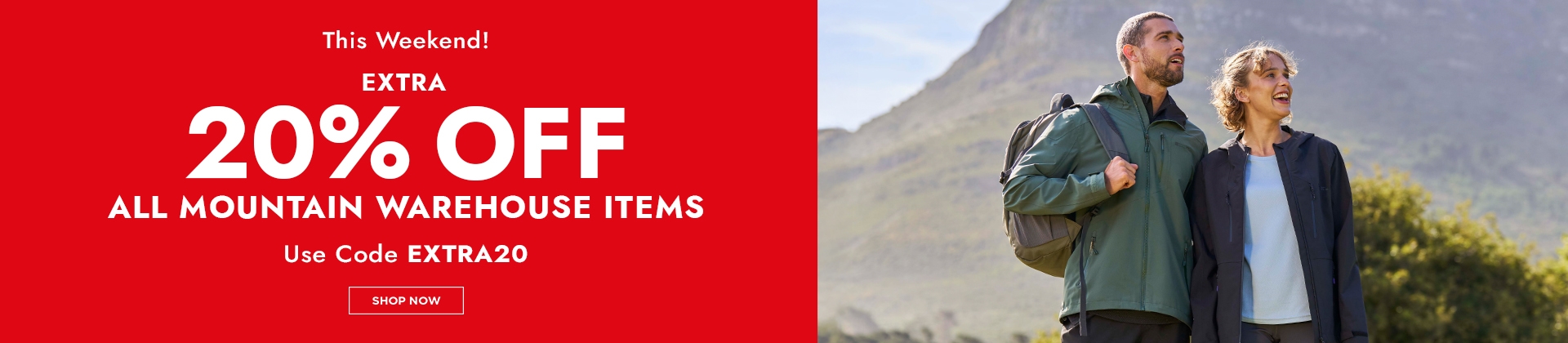 H1: EXTRA 20% OFF WITH CODE EXTRA20