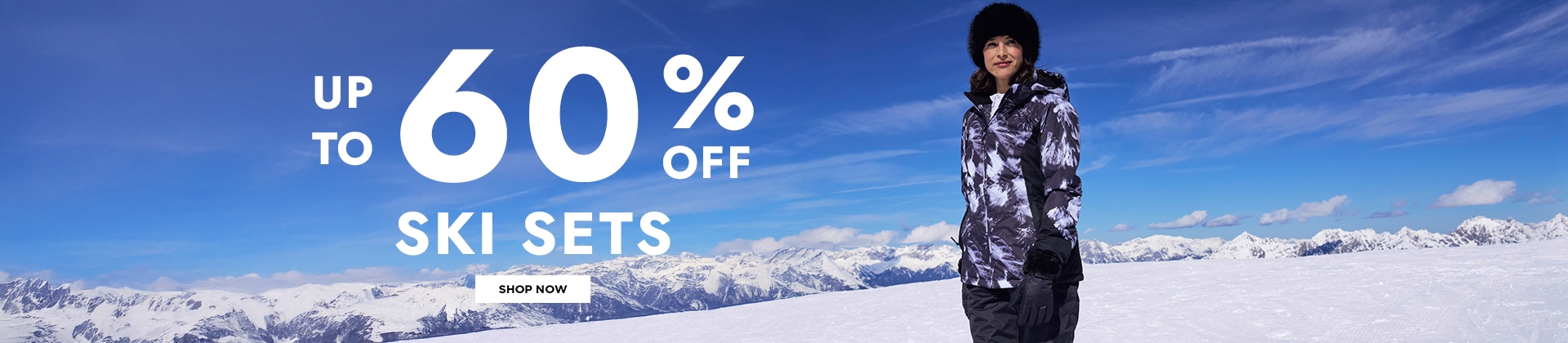 H1: 60% off Ski Sets