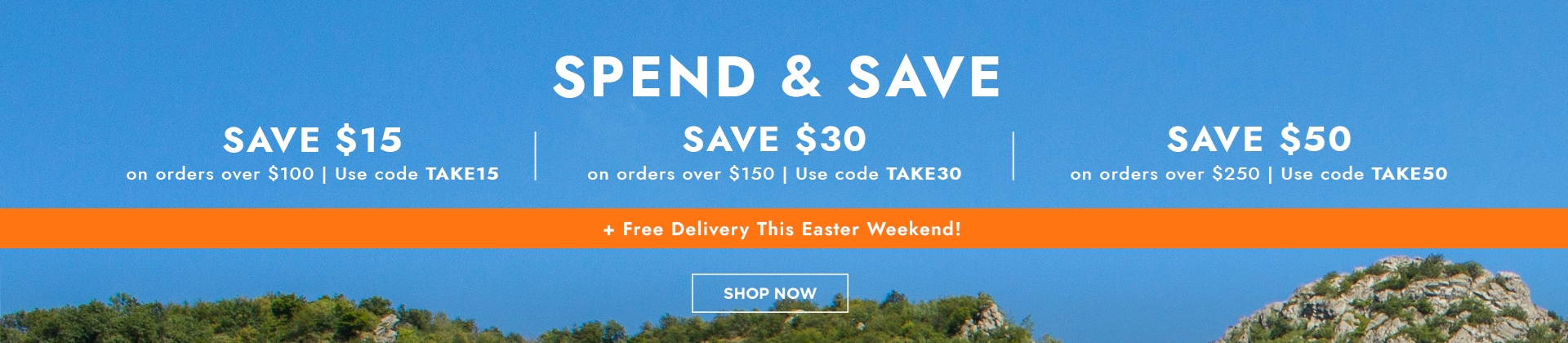 H1: Easter Spend and Save Promotion