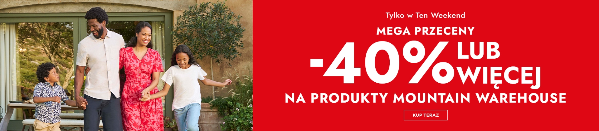 H1: H1: 40% OR MORE OFF ALL MOUNTAIN WAREHOUSE ITEMS