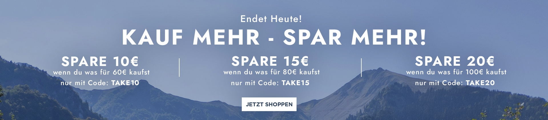 H1: SPEND AND SAVE ENDS MIDNIGHT