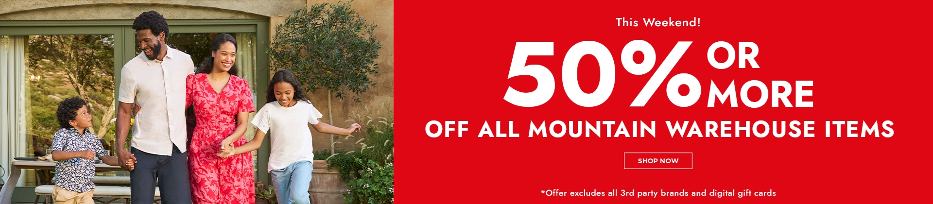 H1: 50% off