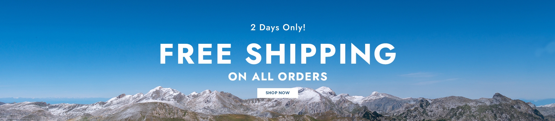 H1: Free Shipping On All Orders