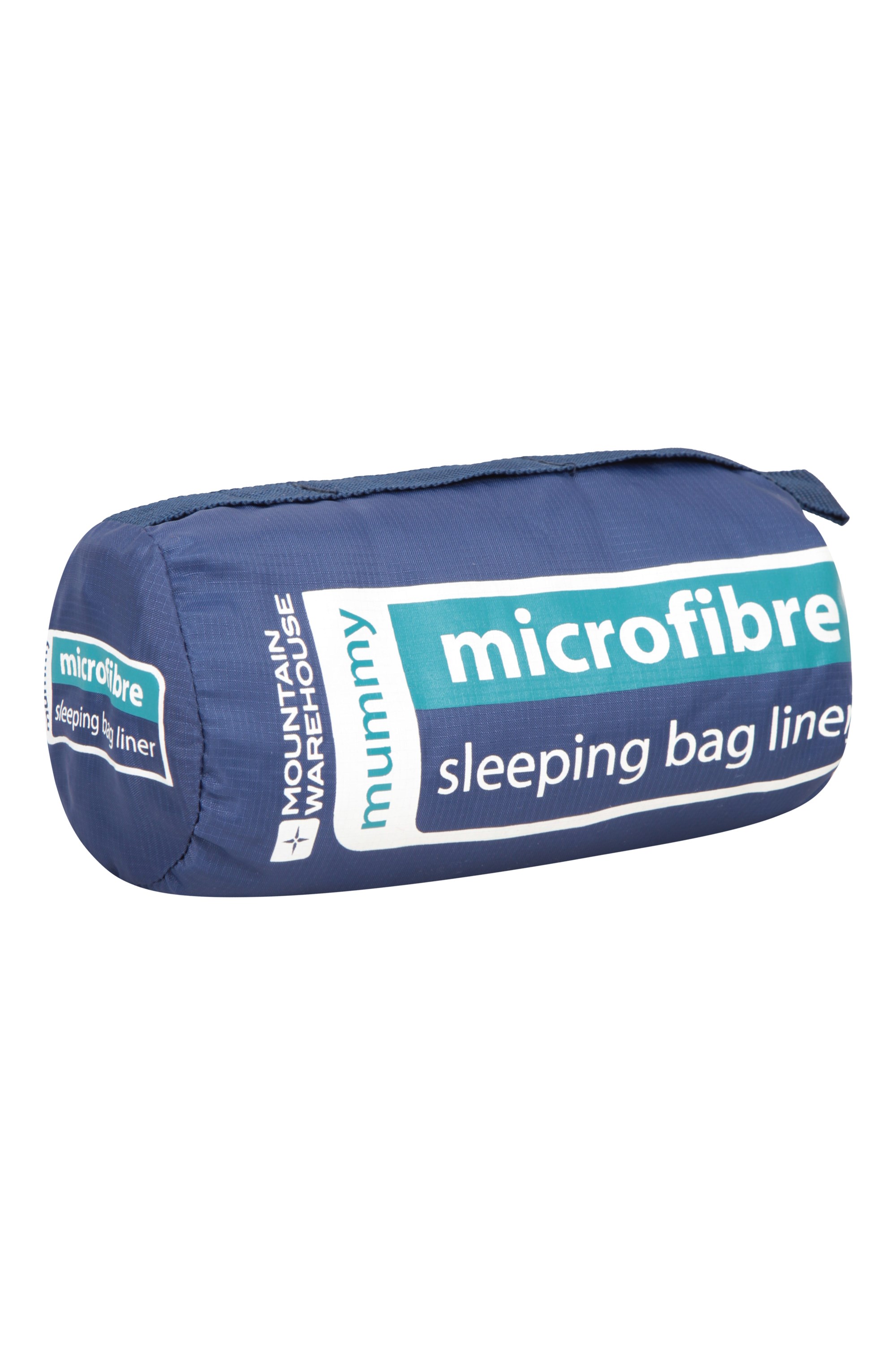 Mountain Warehouse Microfiber Mummy Sleeping Bag Liner Lightweight Soft Warm 