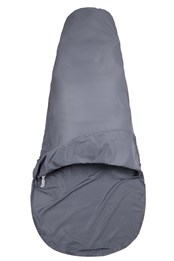 Polycotton Mummy Sleeping Bag Liner Charcoal