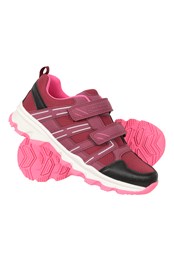 Cannonball Kids Adaptive Walking Shoes Berry