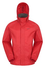 Pakka Mens Waterproof Jacket Red