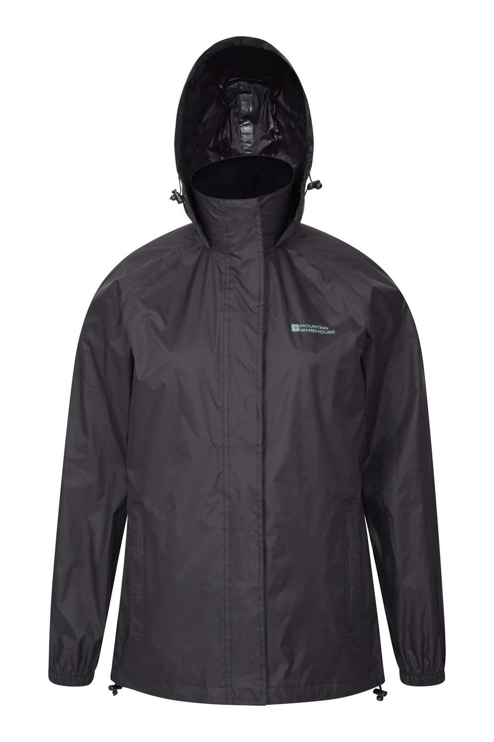 Mountain Warehouse Womens Rain Jacket Waterproof Packable Packaway Coat ...