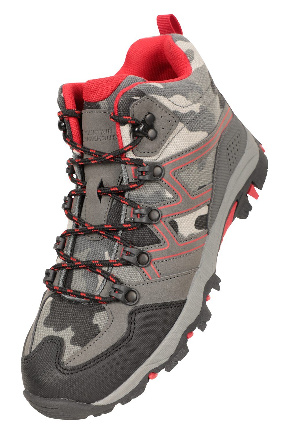 Mountain Warehouse Kids Oscar Walking Boots Durable Cushioned Boys Girls Hiking - Picture 21 of 62