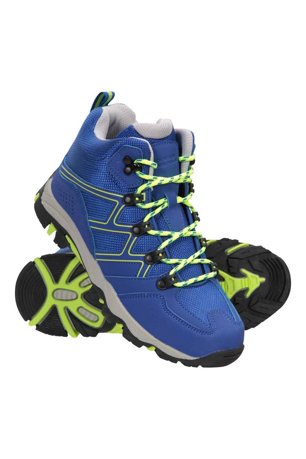 Mountain Warehouse Kids Oscar Walking Boots Durable Cushioned Boys Girls Hiking - Picture 24 of 62
