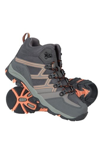 Oscar Kids Walking Boots Dark Grey