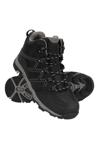 Oscar II Kids Hiking Boots Jet Black