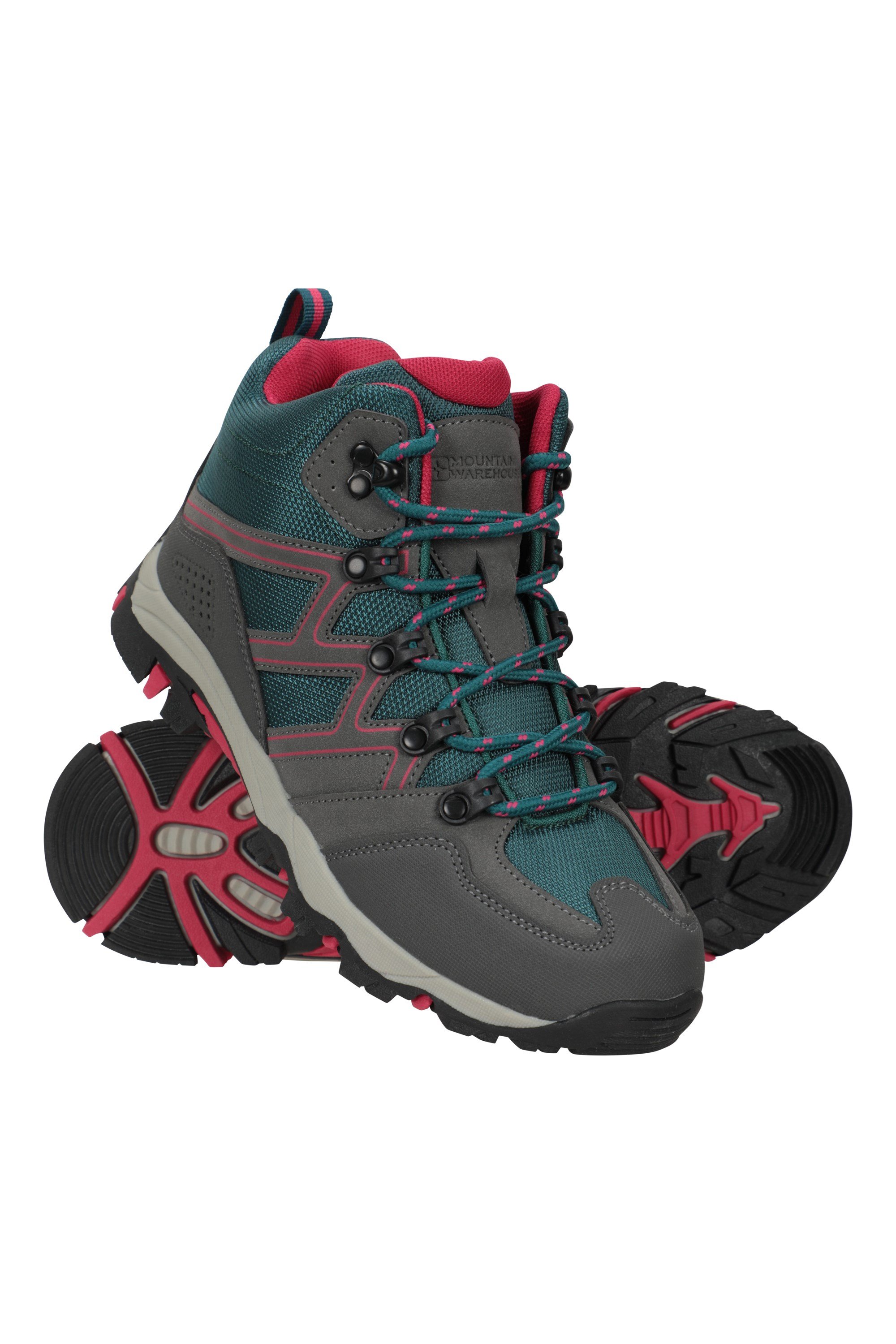 Oscar Kids Walking Boots - Teal