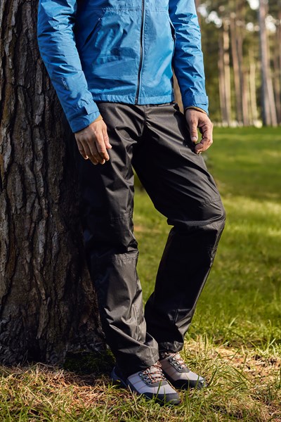 Spray Mens Waterproof Overtrousers - Black
