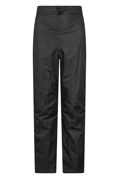 Spray Mens Waterproof Trousers - Short Length - Black