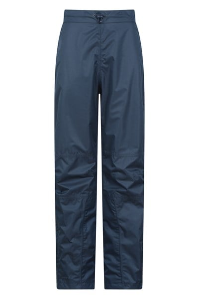 Spray Womens Short Length Waterproof Trousers - Navy