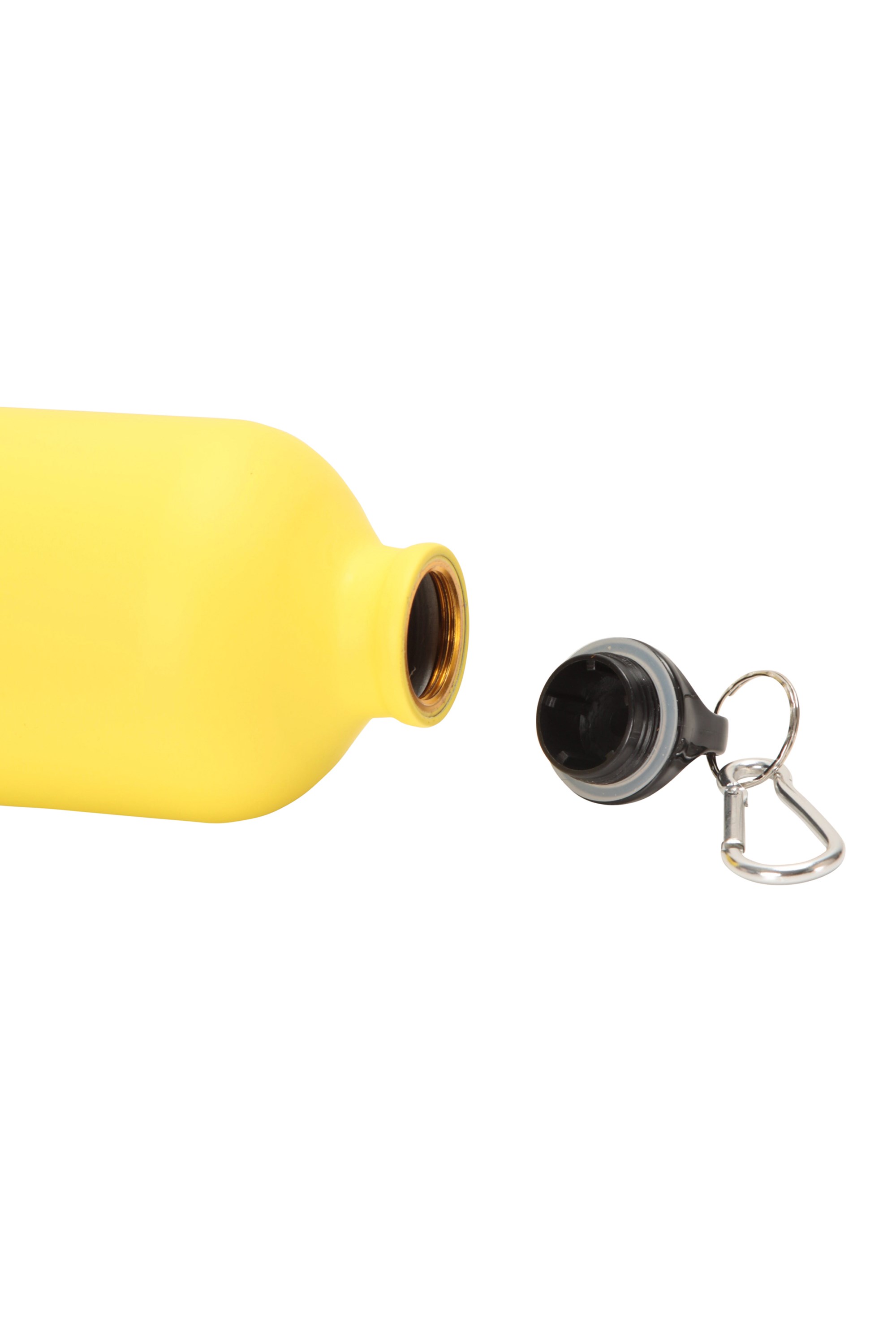 400ml Aluminium Water Bottle with Carabiner Clip - Nationwide Delivery-  Cape Town Clothing