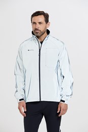 Adrenaline Waterproof Mens Iso-Viz Jacket  Silver
