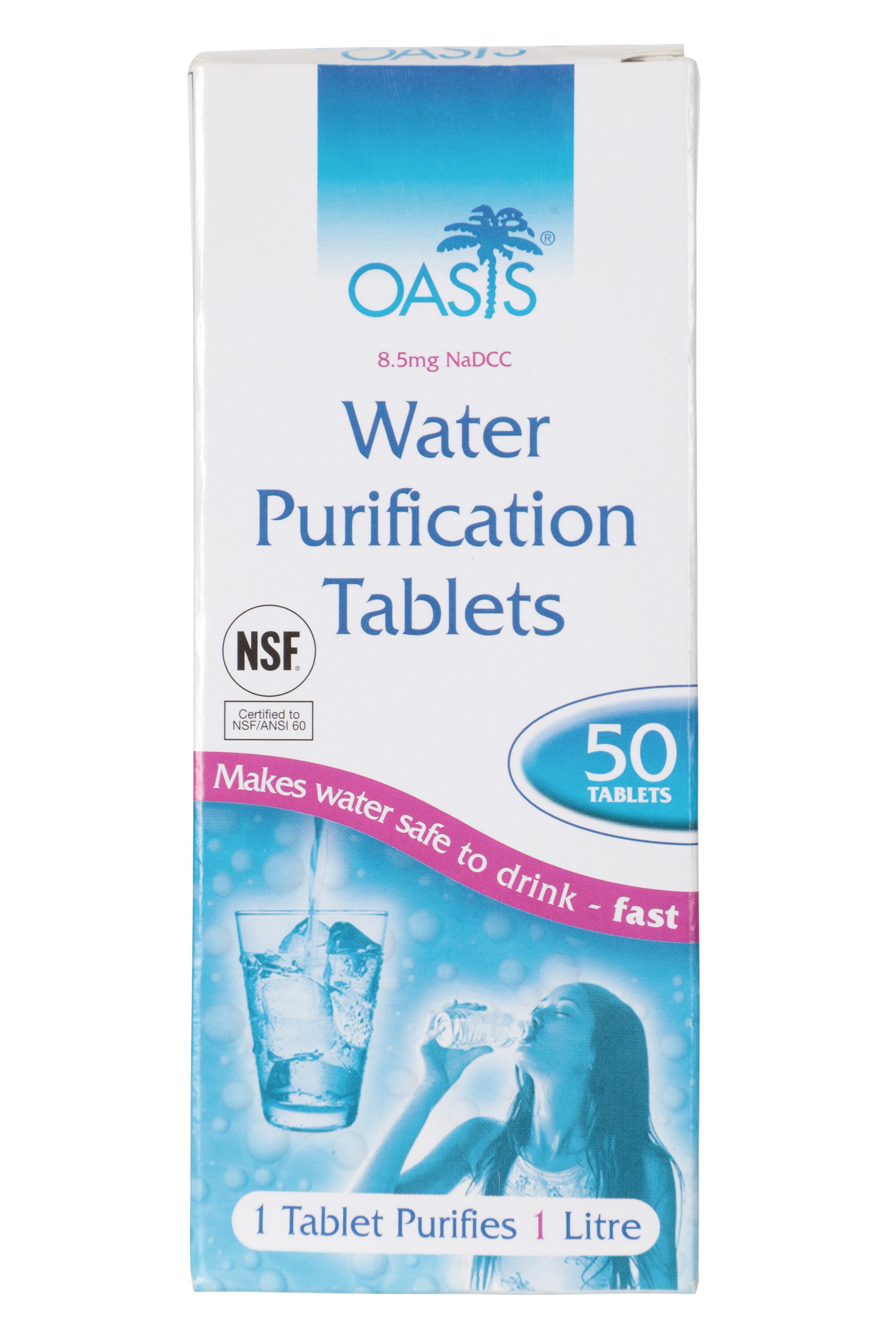 Oasis Water Purification Tablets - ONE