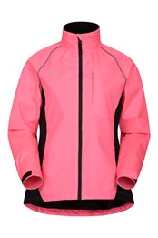 Adrenaline Womens Waterproof Iso-Viz Jacket Bright Pink