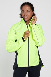 Adrenaline Womens Waterproof Iso-Viz Jacket Yellow