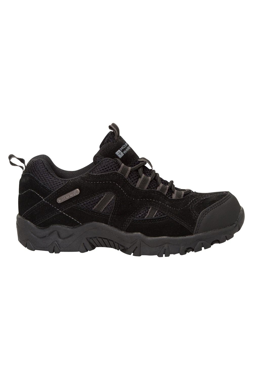 Mountain Warehouse Walking Shoes Stampede Kids Waterproof Suede and ...