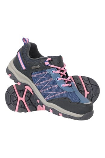 Stampede Kids Waterproof Hiking Shoes Lilac