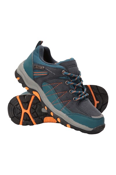 Stampede Kids Waterproof Walking Shoes - Dark Grey