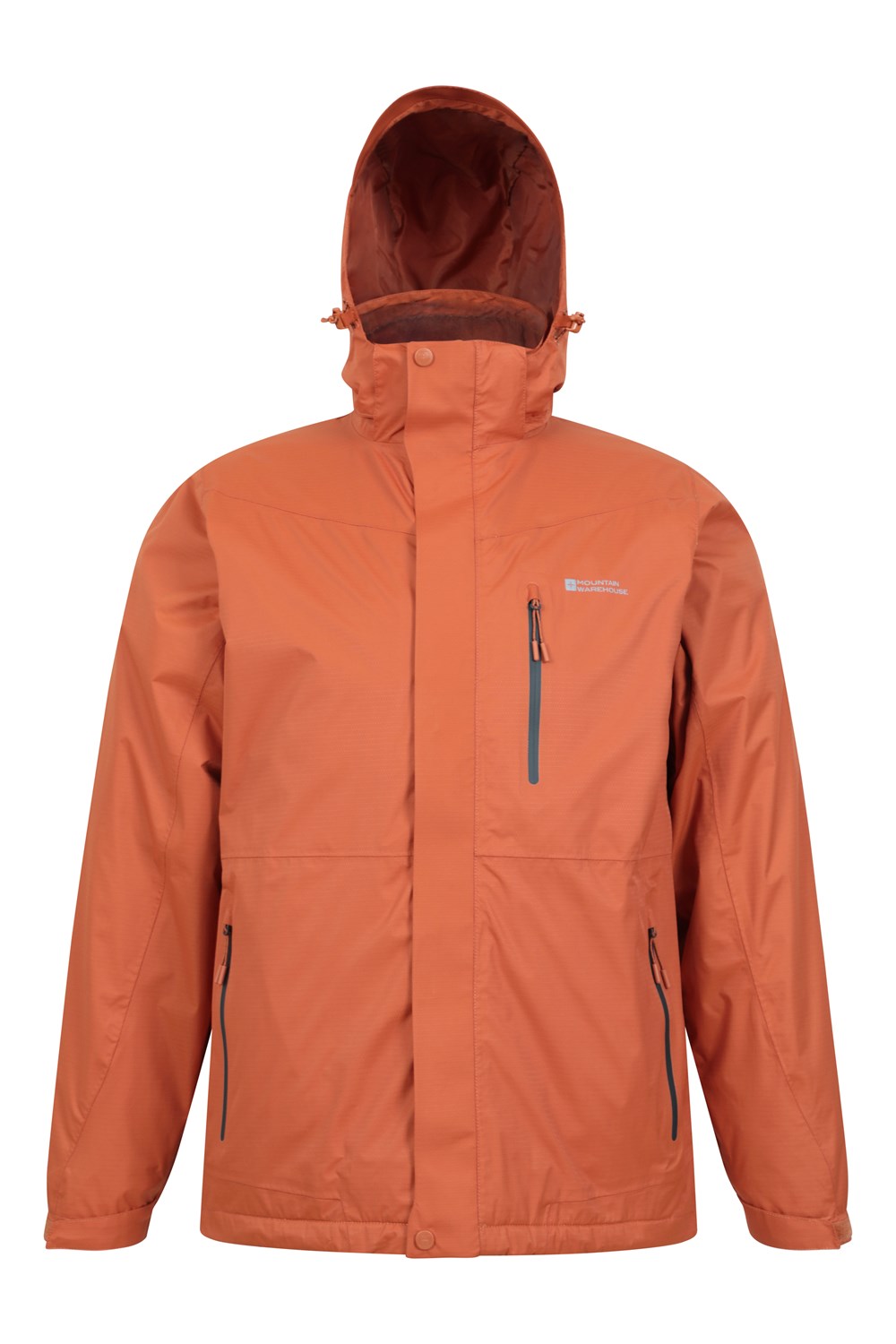 Mountain Warehouse Mens 3 in 1 Waterproof Jacket Rain Coat Softshell Inner - Picture 35 of 103