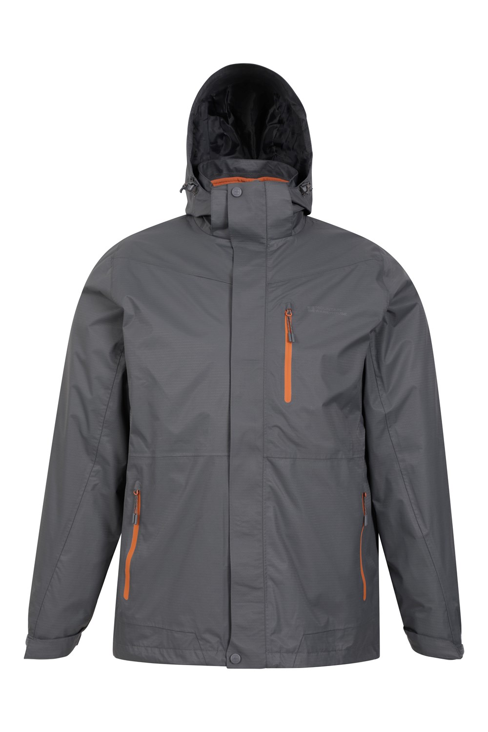 Mountain Warehouse Mens 3 in 1 Waterproof Jacket Rain Coat Softshell Inner - Picture 47 of 103