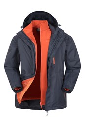 Bracken Extreme 3 in 1 Mens Waterproof Jacket