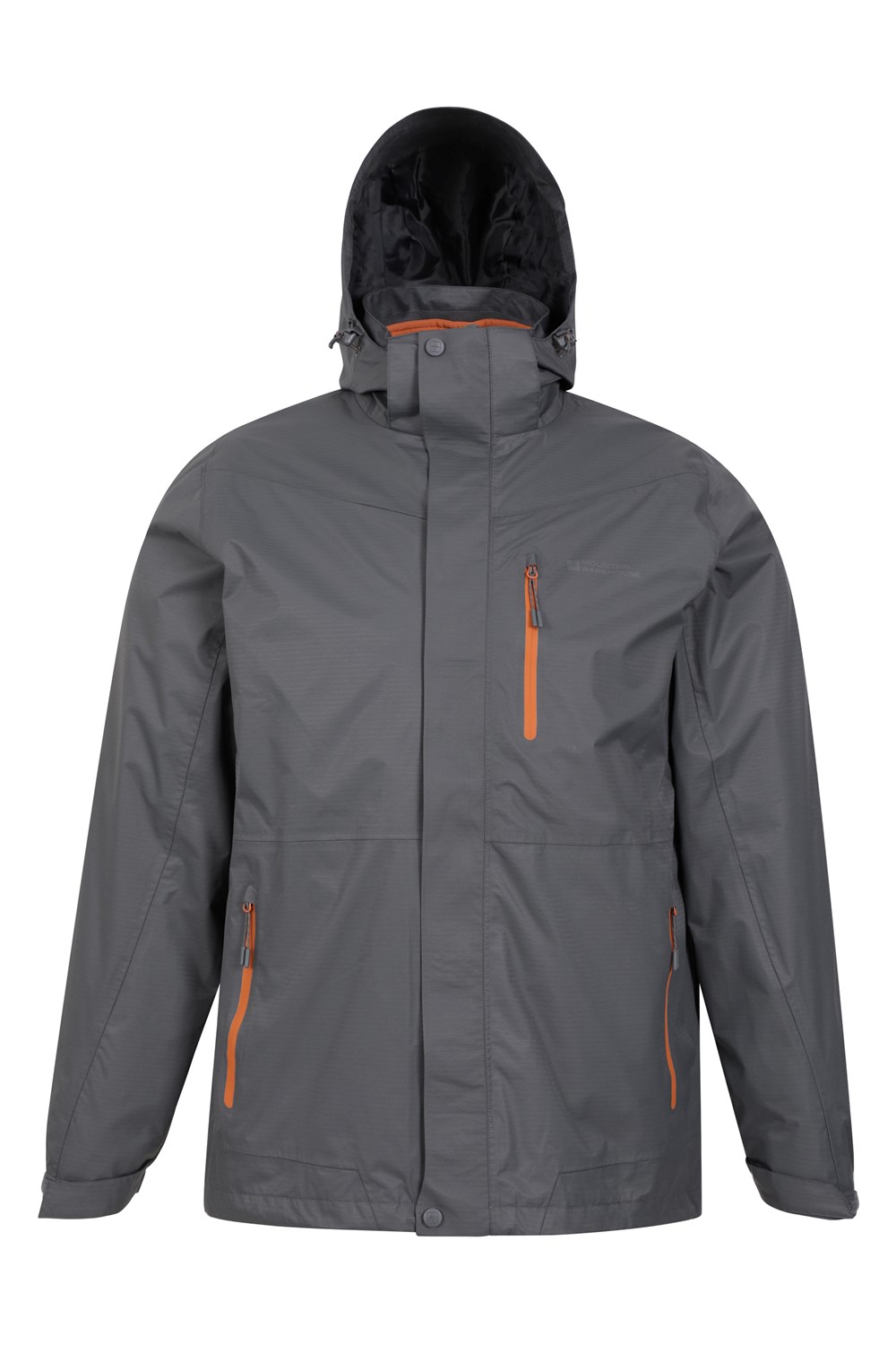 Mountain Warehouse Mens 3 in 1 Waterproof Jacket Rain Coat Softshell Inner - Picture 80 of 103