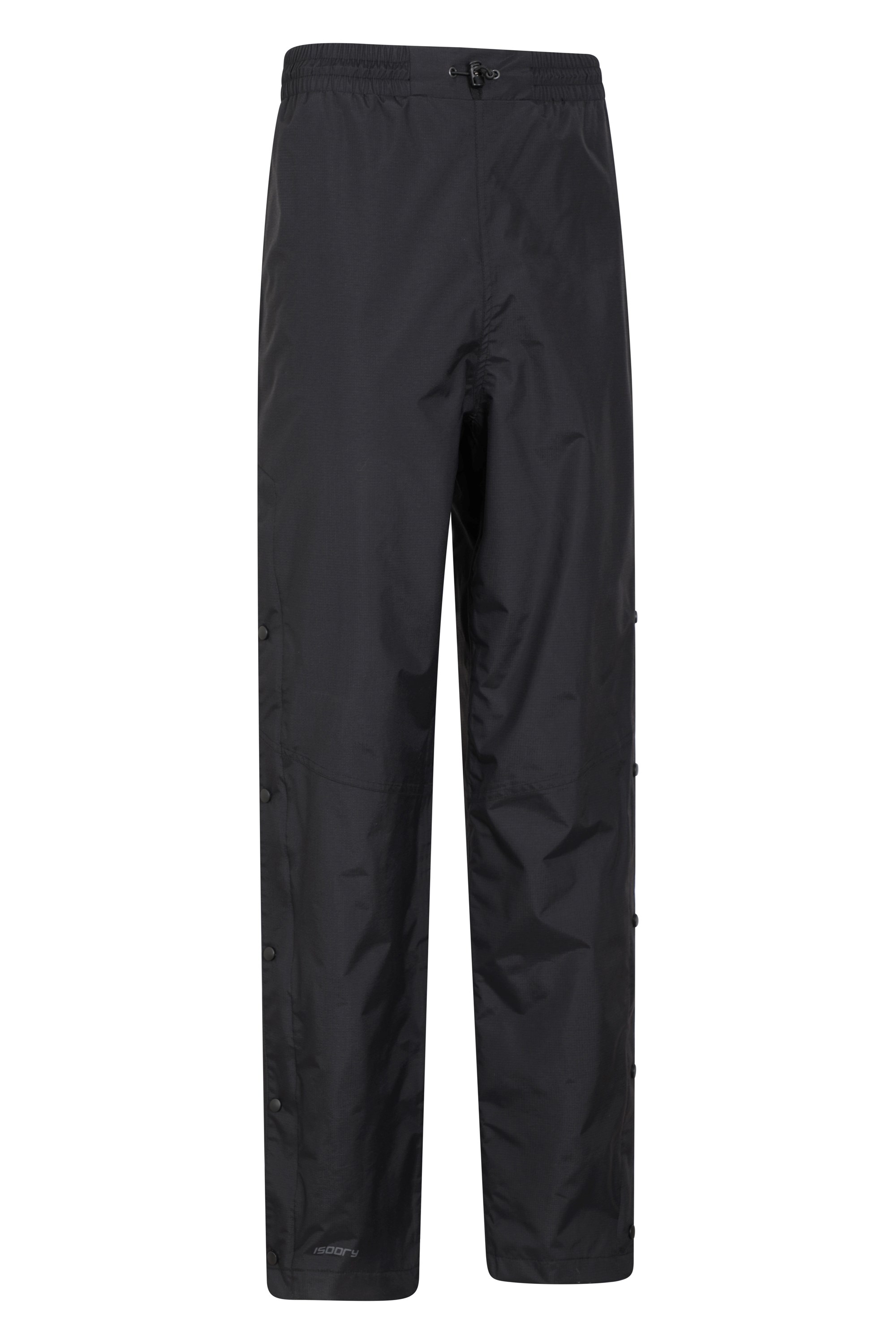 Mountain Warehouse Downpour Mens Waterproof Over Trousers Rain Short Leg Length