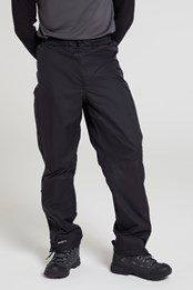 Downpour Mens Waterproof Trousers Black