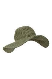 Packable Brimmed Straw Hat